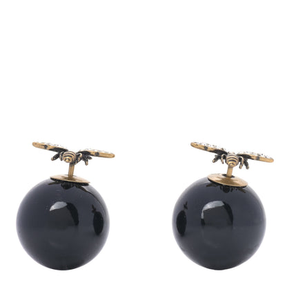 Christian Dior Mise En Dior Tribal Bee Earrings Black 1 of 4