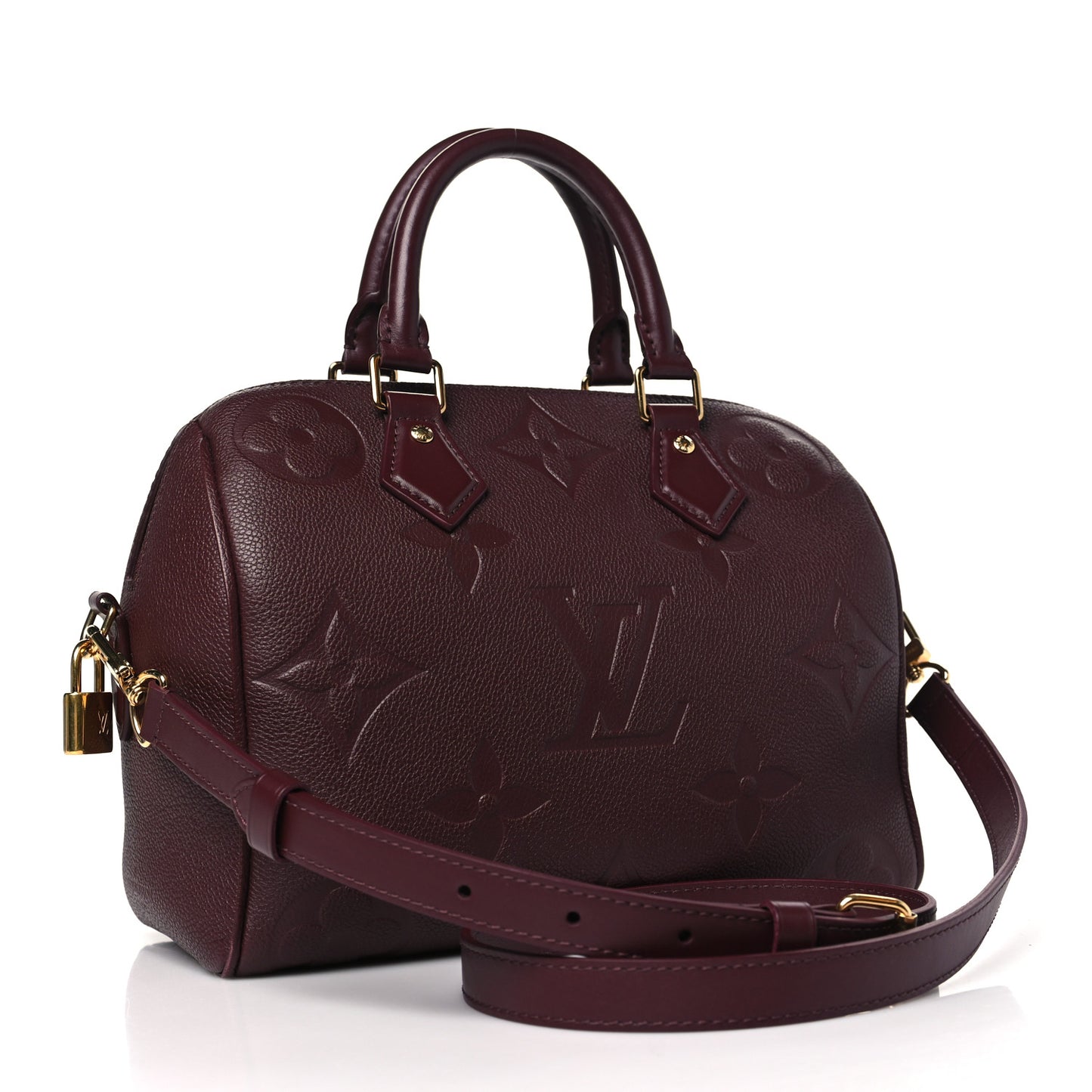 Empreinte Monogram Giant Speedy Bandouliere 25 Wine