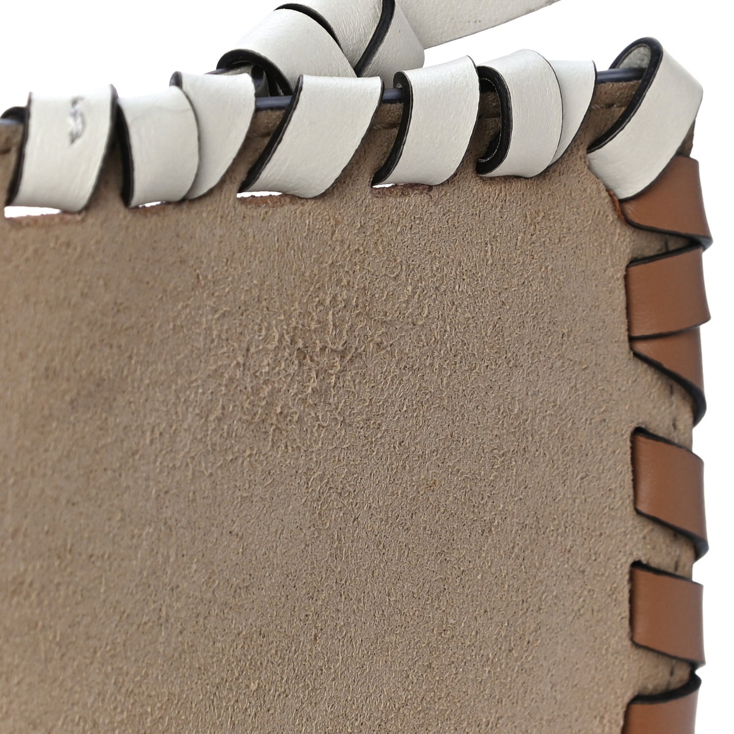 Vitello Liberty Whipstitch Bow Small Kan I Shoulder Bag Plaster Multicolor