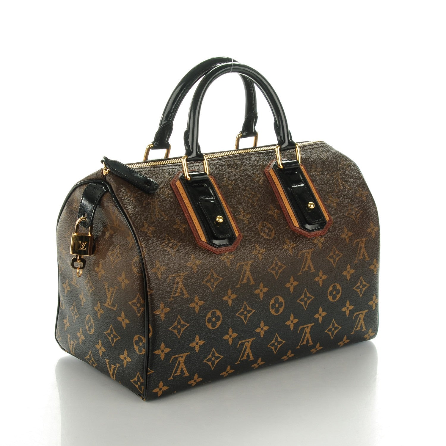 Louis Vuitton Monogram Mirage Speedy 30 Black 3 of 8