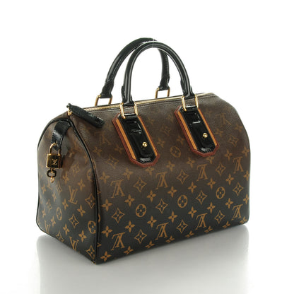 Louis Vuitton Monogram Mirage Speedy 30 Black 3 of 8