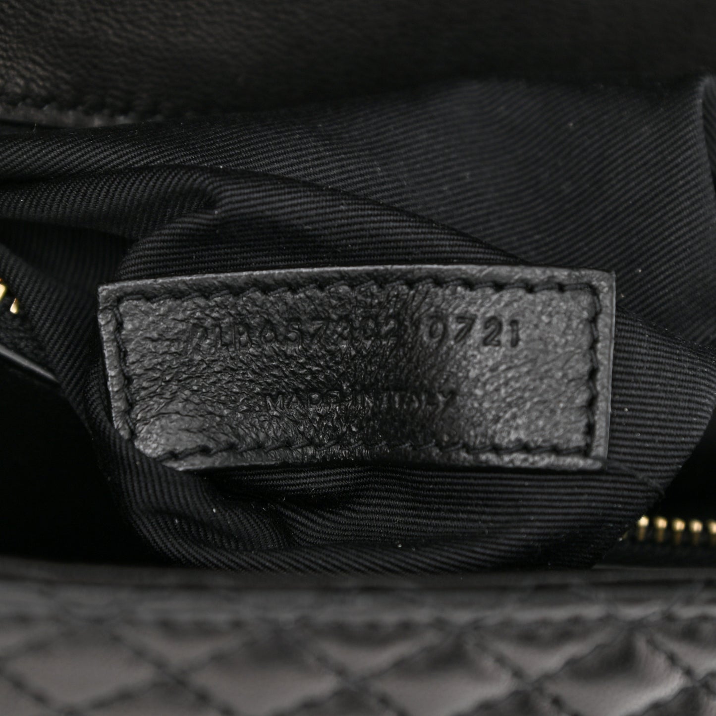 Lambskin Quilted Victoire Shoulder Bag Black