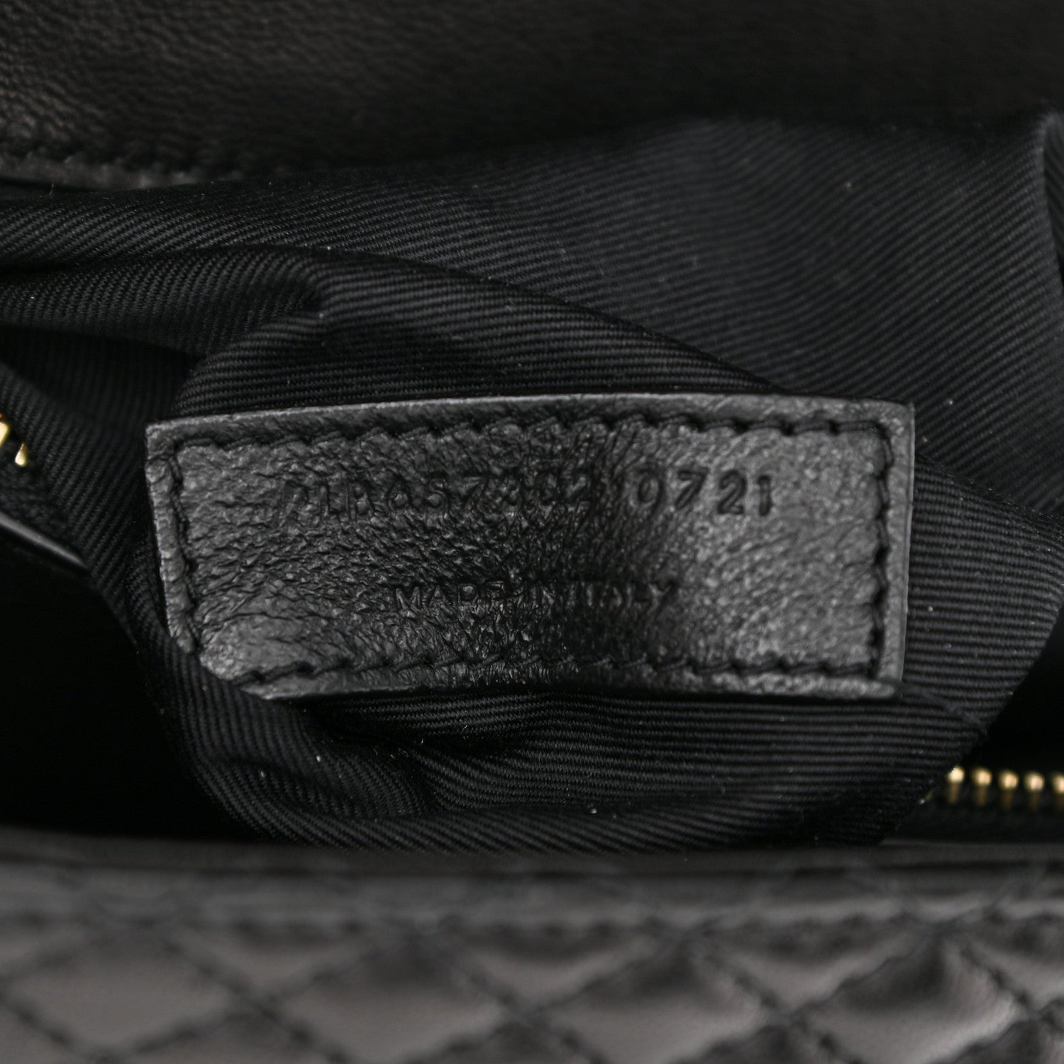 Saint Laurent Lambskin Quilted Victoire Shoulder Bag Black 7 of 9