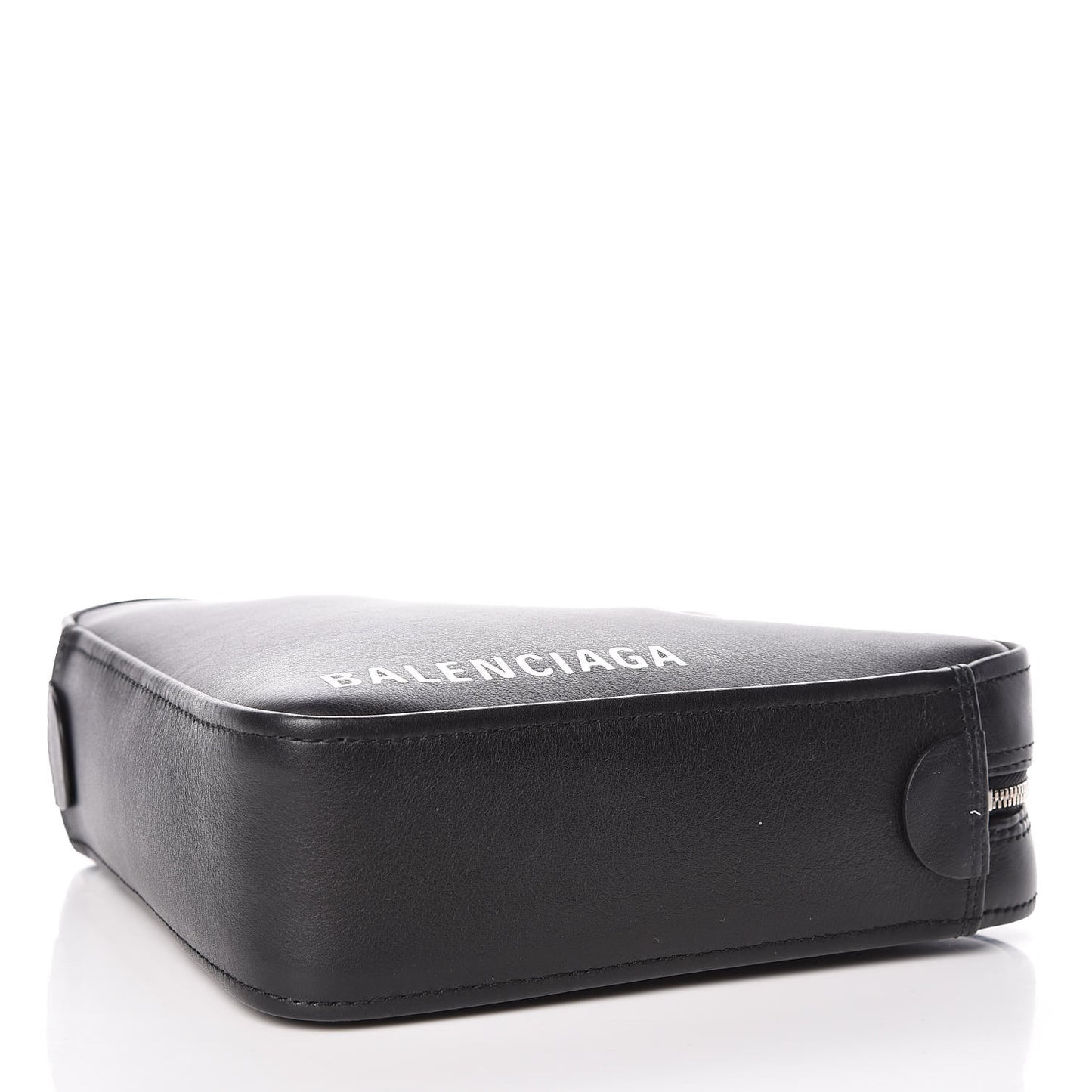 Calfskin XS Triangle Duffle Black
