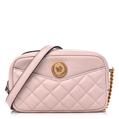 Versace Nappa Quilted La Medusa Camera Bag Light Pink 1 of 9