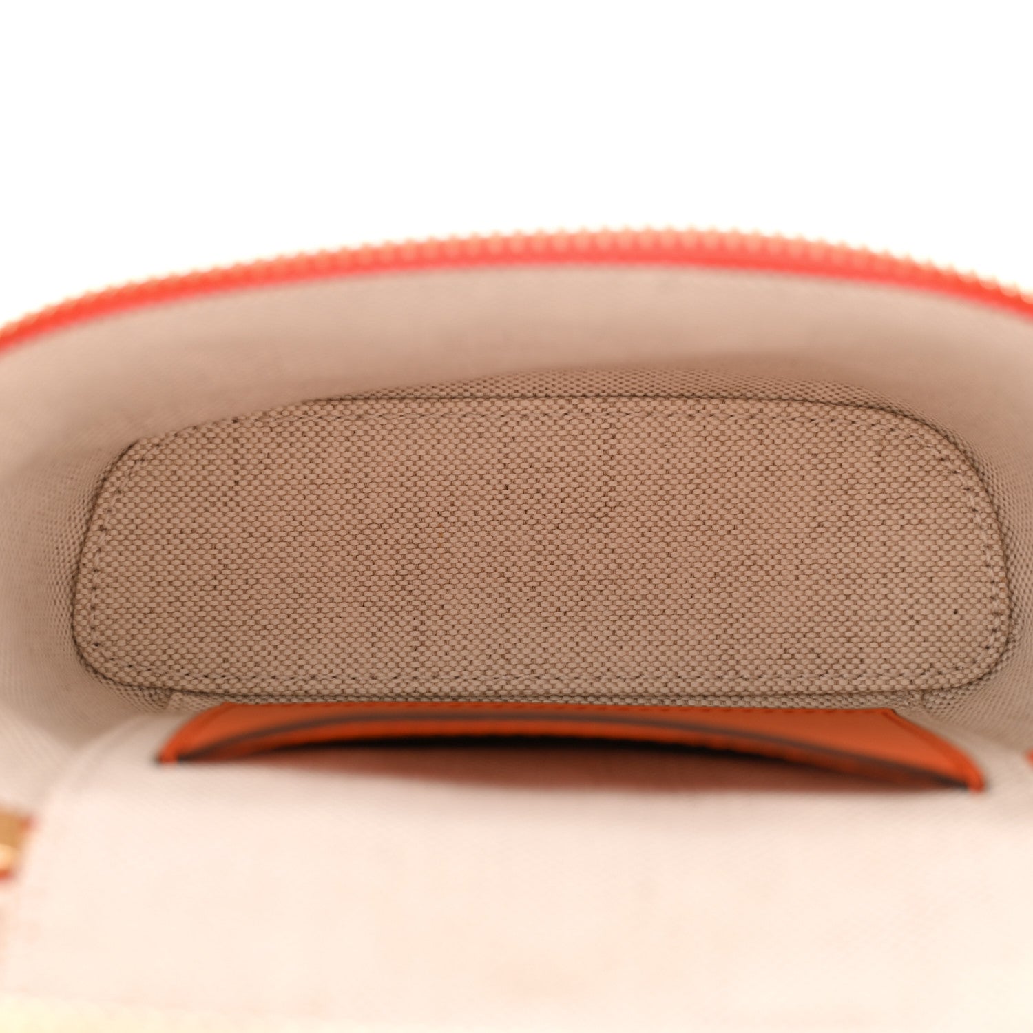 Gucci Calfskin GG Matelasse Mini Top Handle Bag Deep Orange 5 of 10