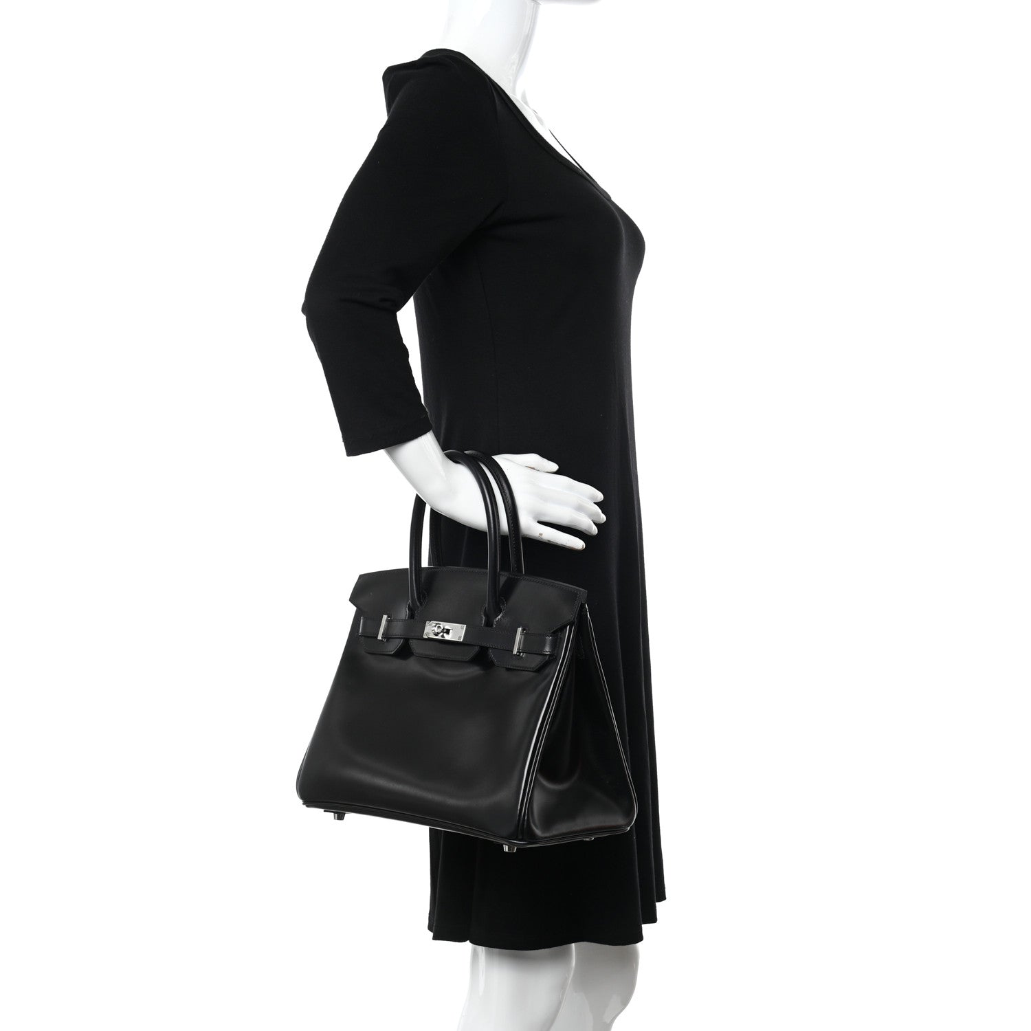 Hermes Box Birkin 30 Black 2 of 13