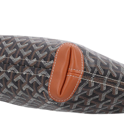Goyard Goyardine Conti Pouch Black Gold 9 of 9