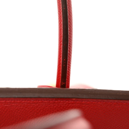 Hermes Epsom Birkin 35 Rouge Casaque 13 of 13