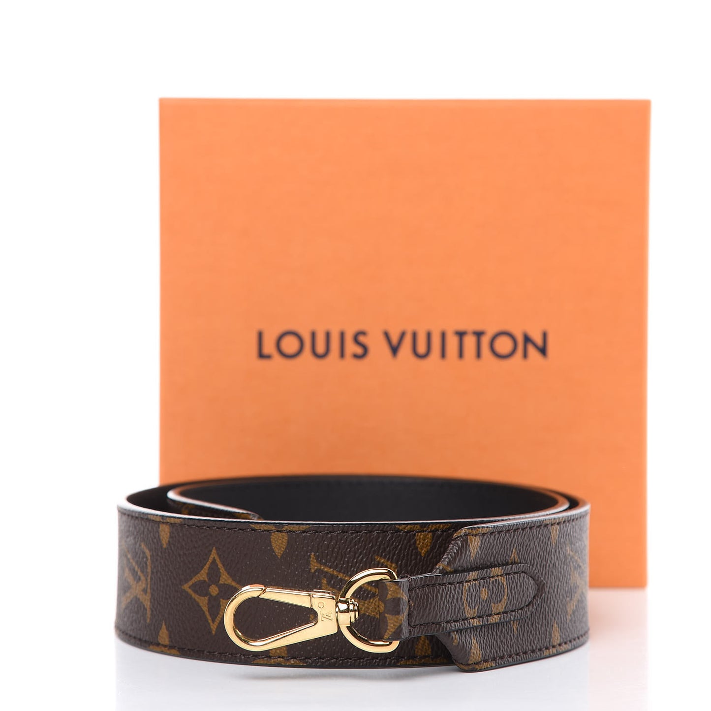 Monogram Bandouliere Shoulder Strap Black