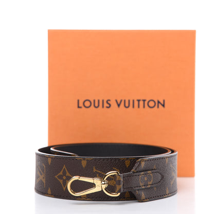 Louis Vuitton Monogram Bandouliere Shoulder Strap Black 5 of 5