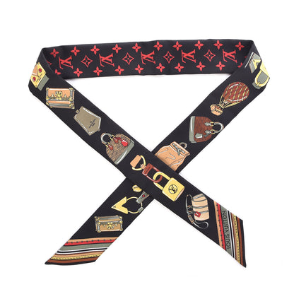Louis Vuitton Silk Monogram Essentials LV BB Bandeau Black 1 of 5