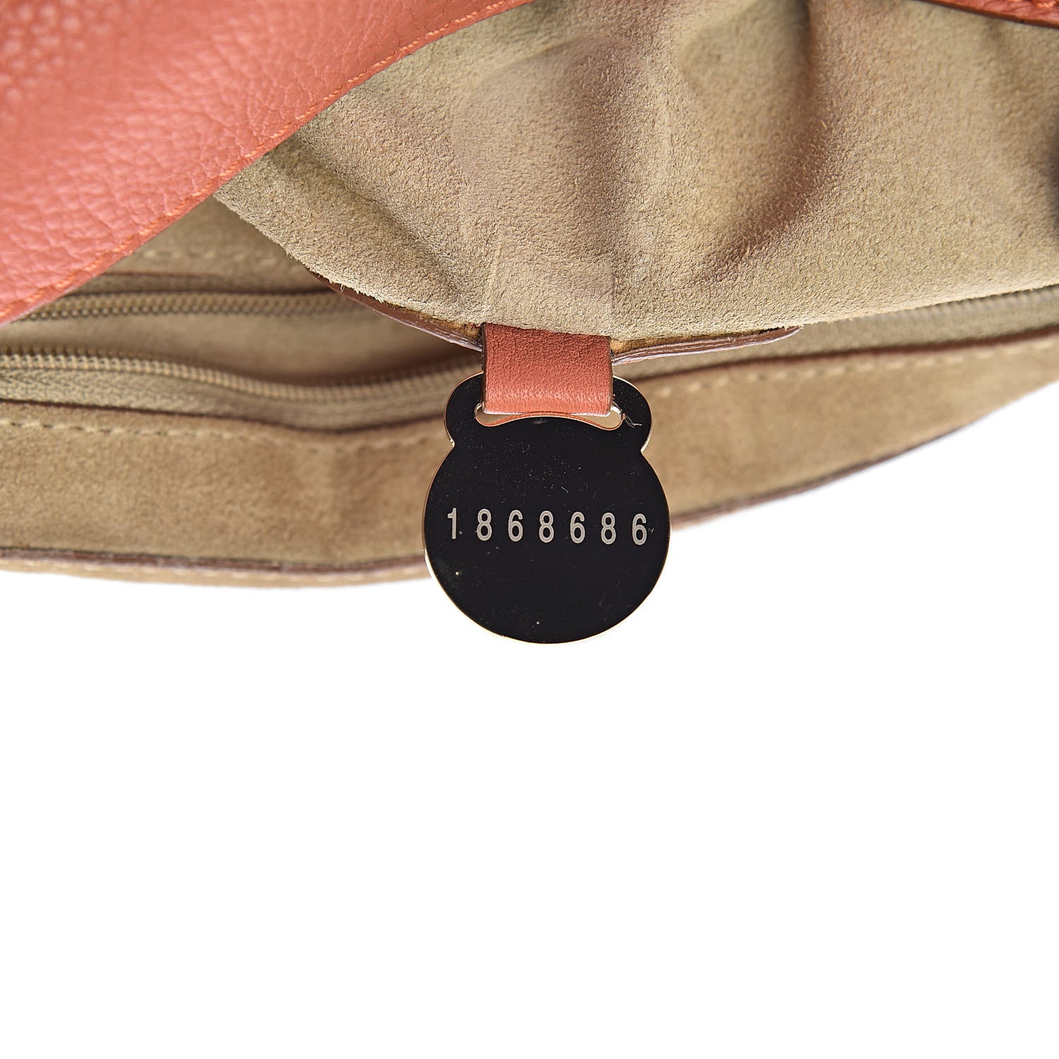 Mulberry Small Classic Grain Small Lily Flap Burnt Peach 9 of 13