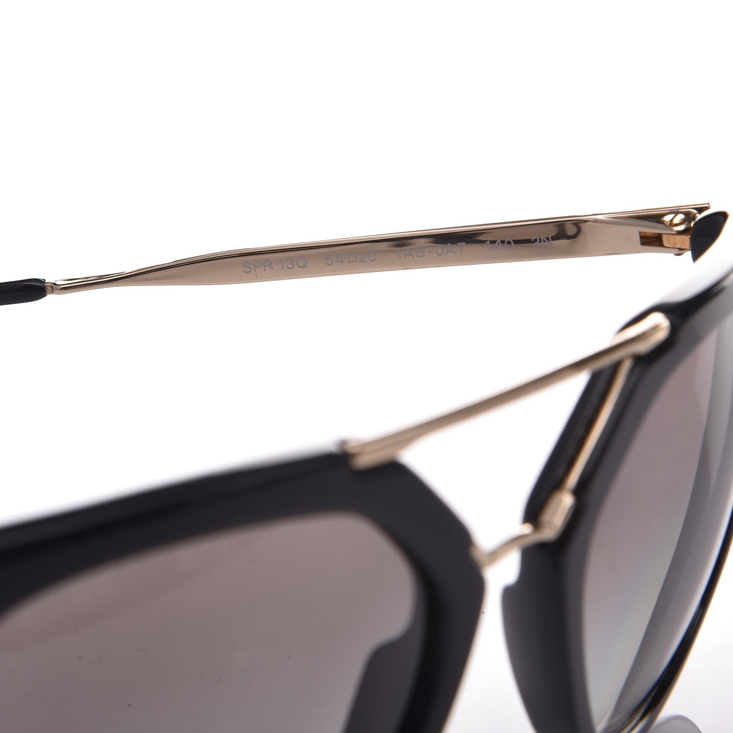 Prada Catwalk Sunglasses SPR 13Q Black 6 of 7