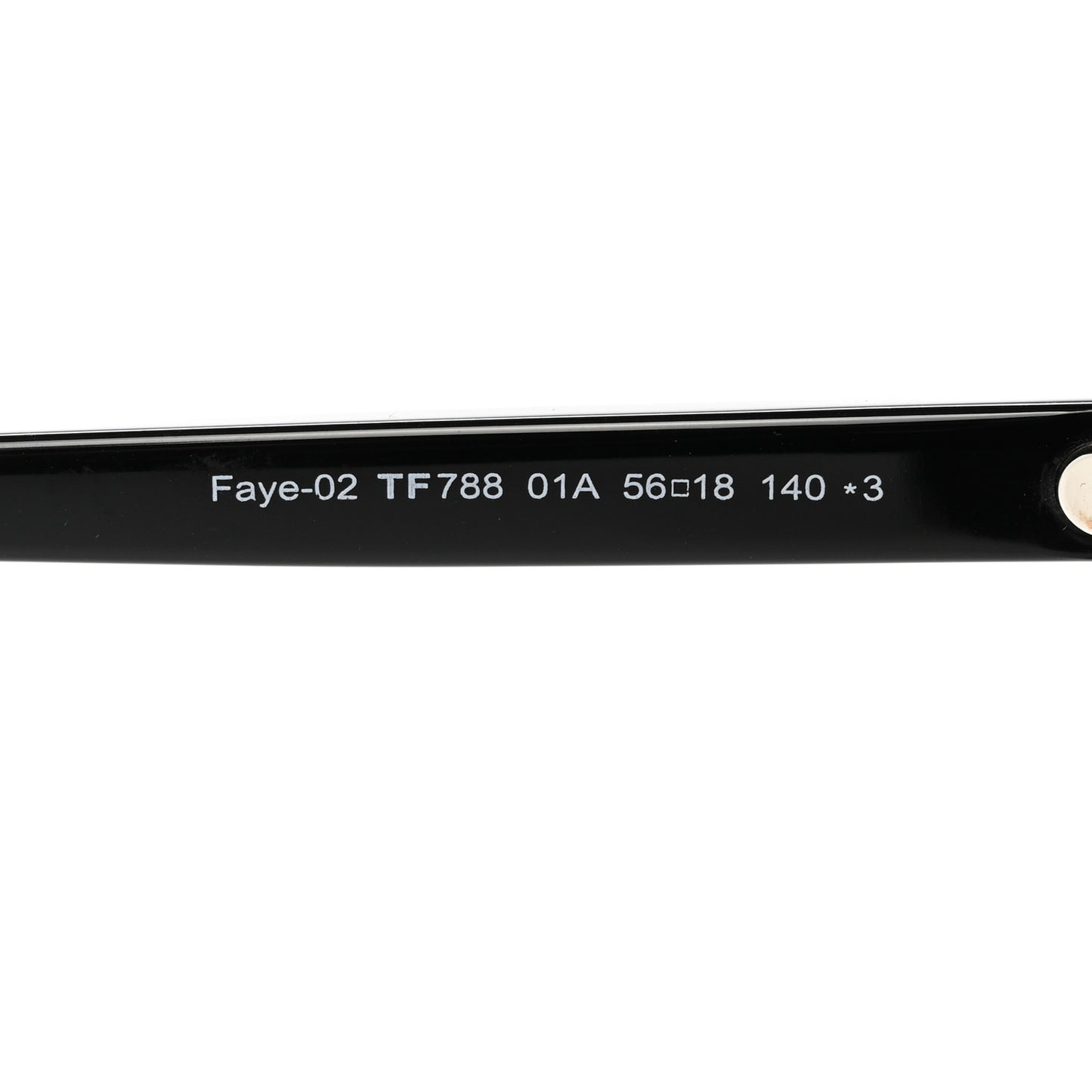 Faye 02 Sunglasses TF788 Black