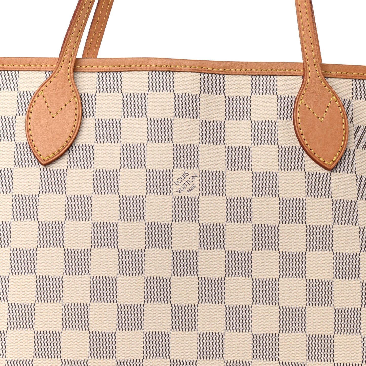 Damier Azur Neo Neverfull MM Rose Ballerine