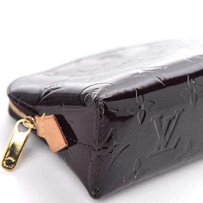 Louis Vuitton Vernis Cosmetic Pouch Amarante 7 of 12