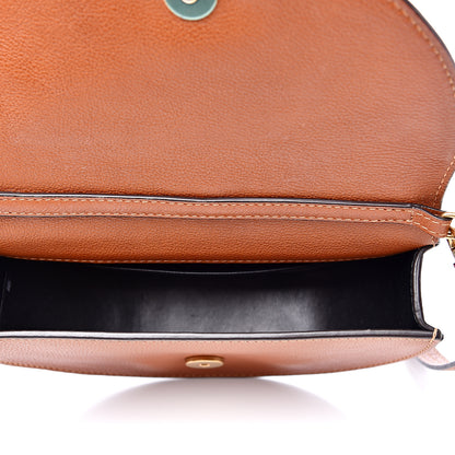 Chloe Calfskin Small Nile Bracelet Minaudiere Bag Caramel 4 of 8