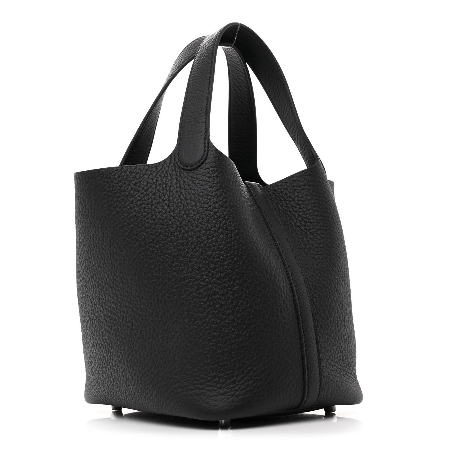 Hermes Taurillon Clemence Picotin Lock 18 PM Black 3 of 11