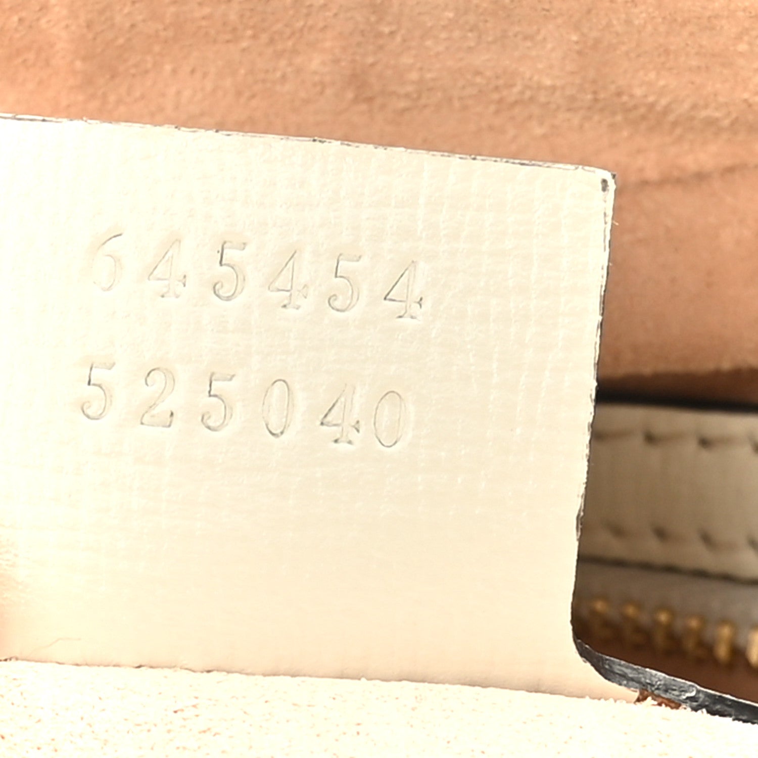 Gucci GG Supreme Monogram Small Horsebit 1955 Shoulder Bag Beige Mystic White 7 of 9