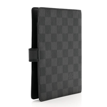 Louis Vuitton Damier Graphite Medium Ring Agenda Cover 3 of 7