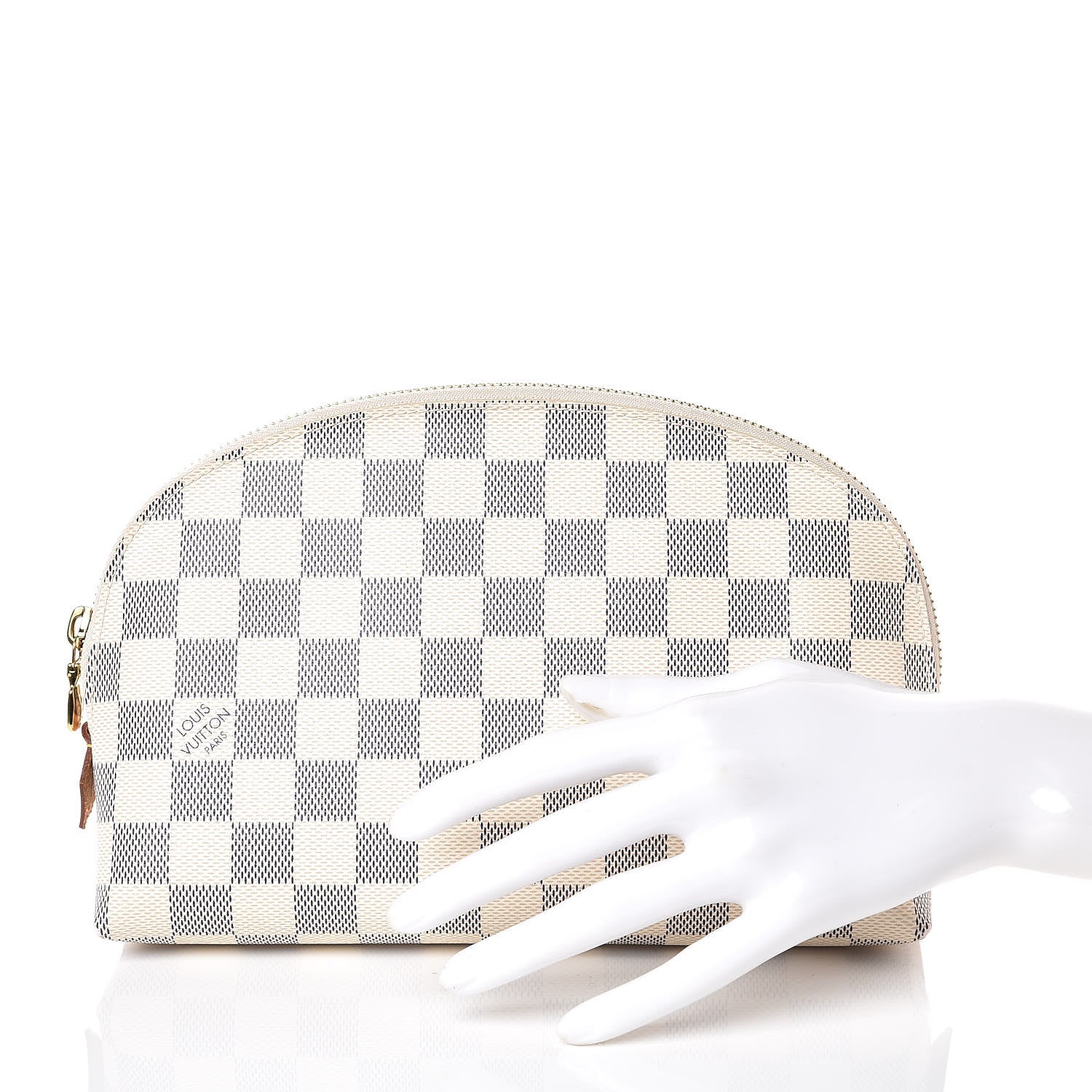 Louis Vuitton Damier Azur Cosmetic Pouch GM 2 of 7