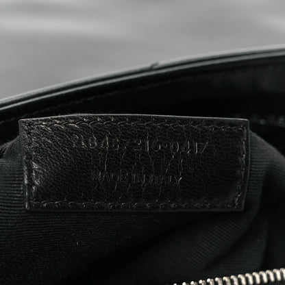 Saint Laurent Calfskin Y Quilted Monogram Medium Loulou Chain Satchel Black 8 of 11