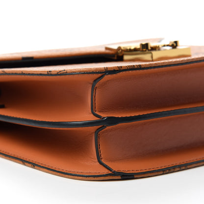 MCM Visetos Patricia Crossbody Bag Cognac 6 of 11