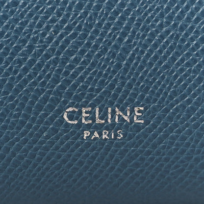 Celine Grained Calfskin Mini Belt Bag Slate Blue 6 of 9