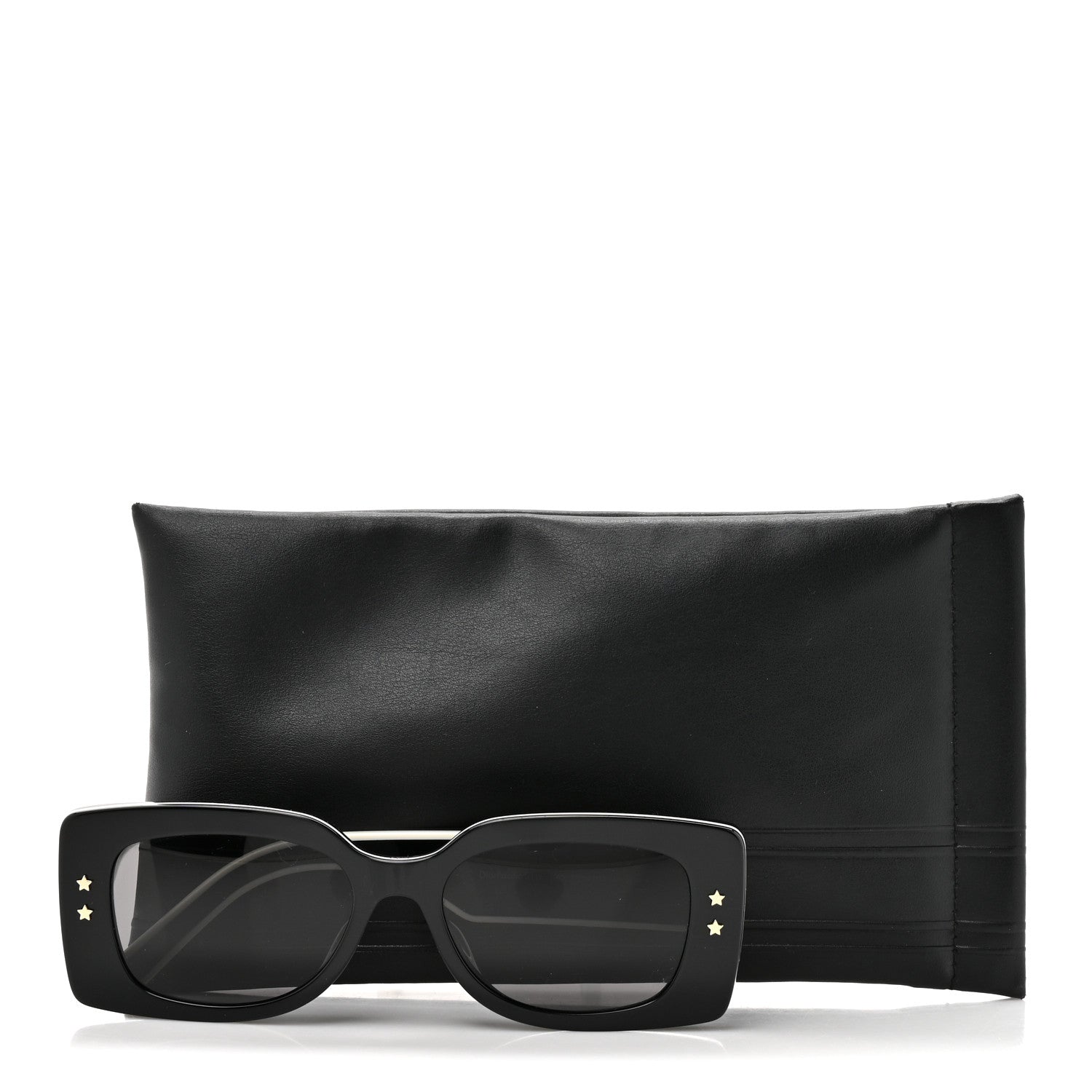 Christian Dior Diorpacific S1U Square Sunglasses Black White 14 of 14