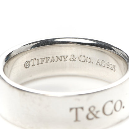 Tiffany Sterling Silver Diamond Locks Ring 51 5.75 4 of 5