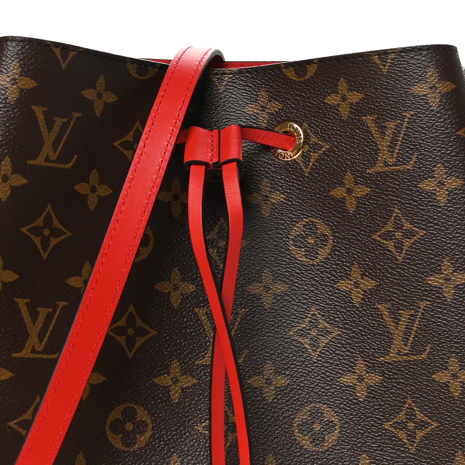Louis Vuitton Monogram Neonoe MM Coquelicot 7 of 10