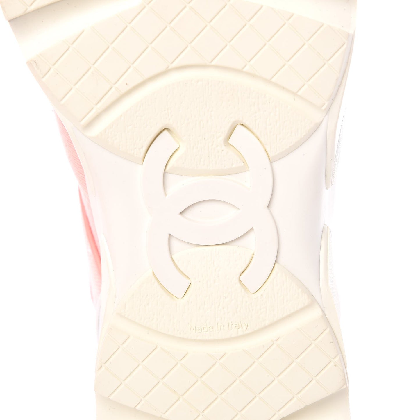 Fabric CC Sneakers 41.5 Salmon