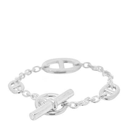 Hermes Sterling Silver Farandole Bracelet LG 2 of 4