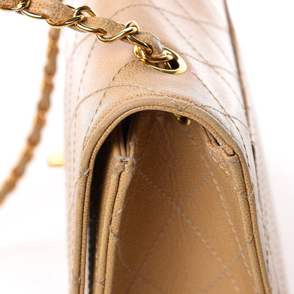 Chanel Caviar Stitched Jumbo Single Flap Beige 9 of 14