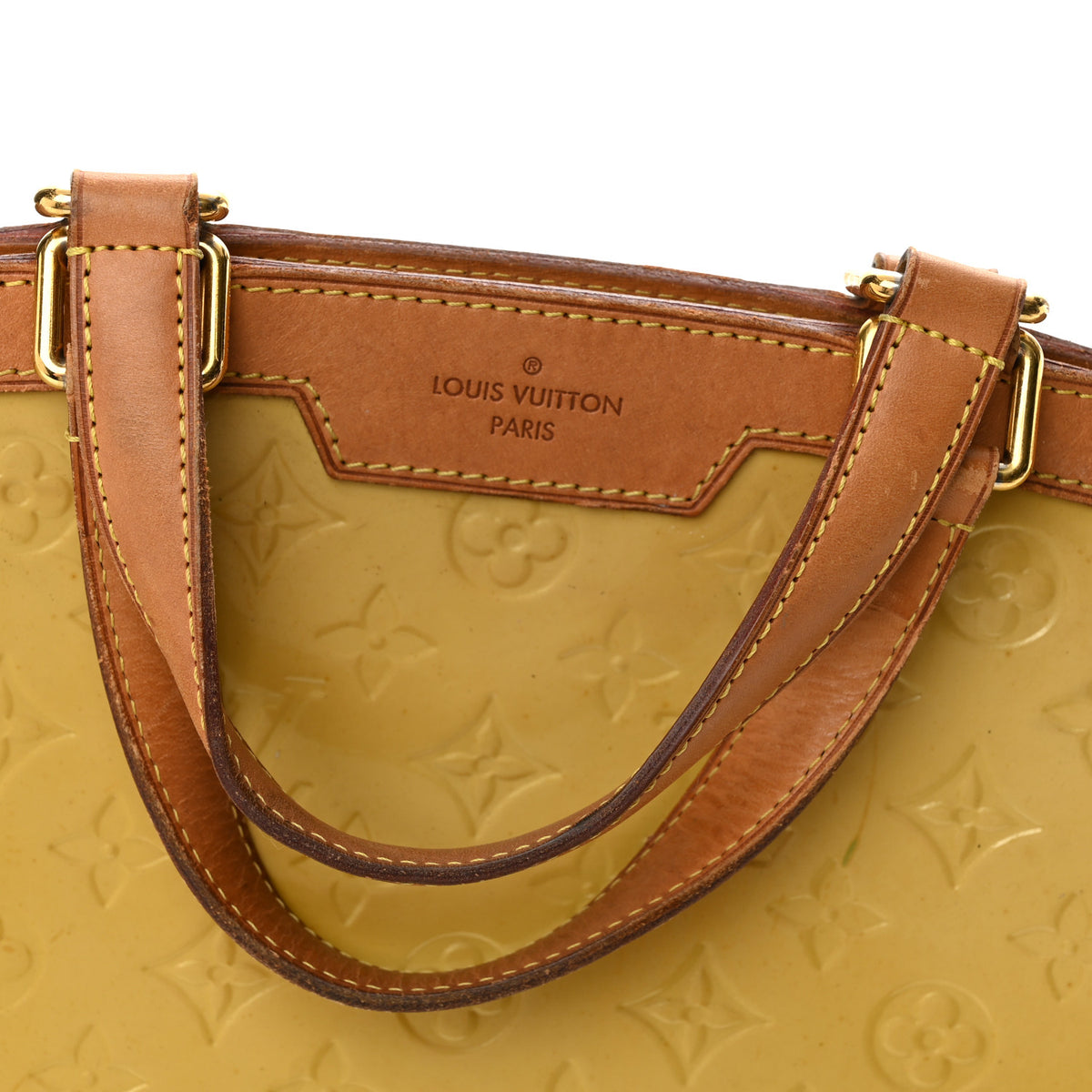 Louis Vuitton Vernis Brea GM Blanc Corail 11 of 12