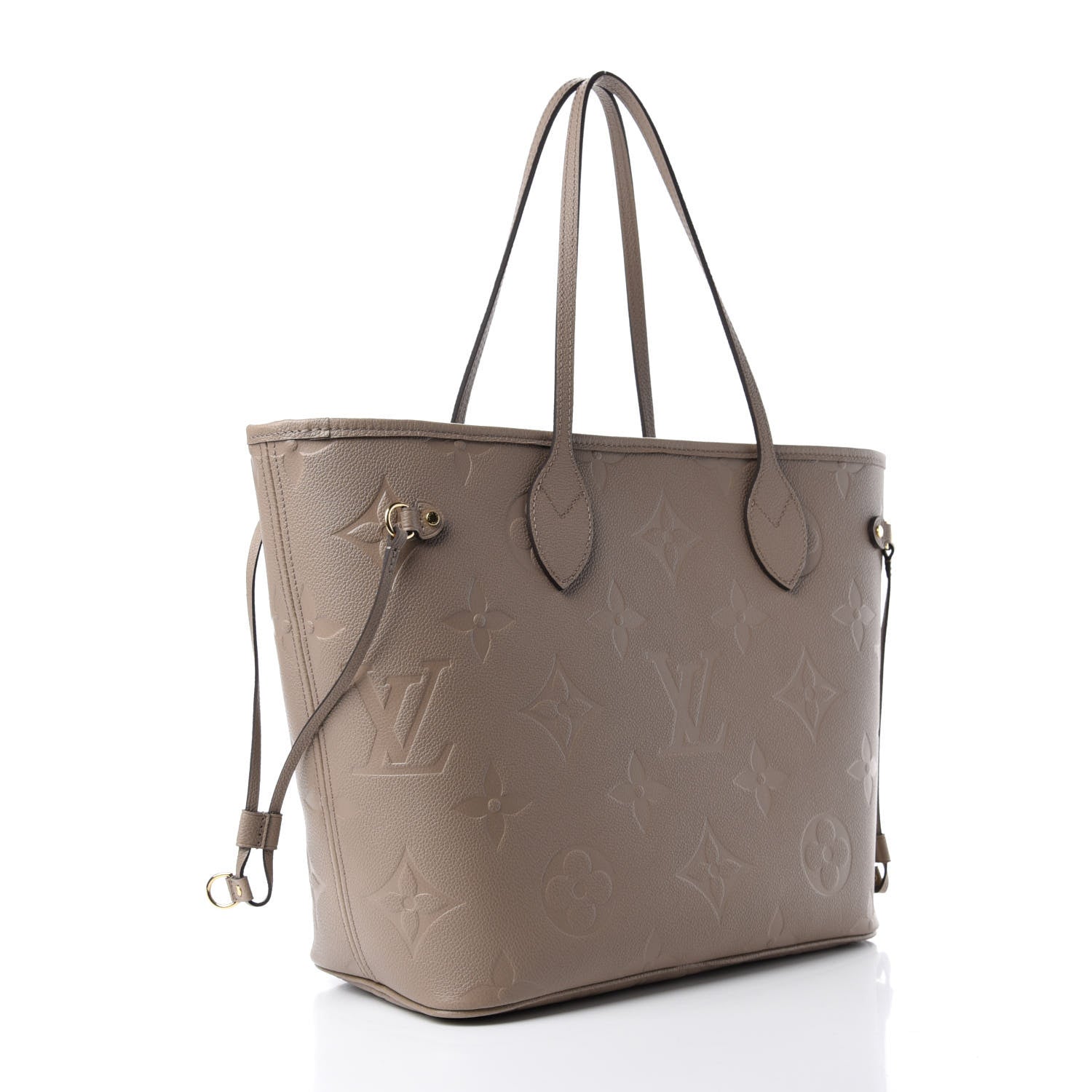 Louis Vuitton Empreinte Monogram Giant Neverfull MM Tourterelle 3 of 10