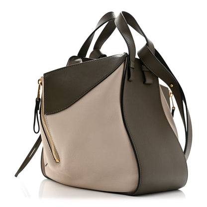 Loewe Calfskin Small Hammock Shoulder Bag Khaki Green Soft White 5 of 19