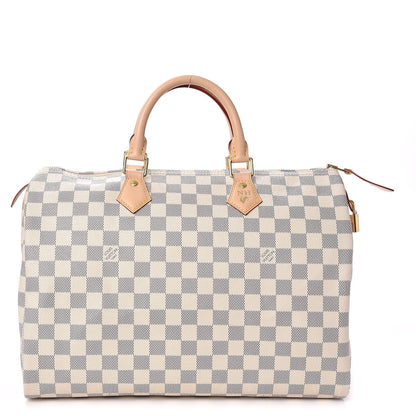 Louis Vuitton Damier Azur Speedy 35 1 of 9