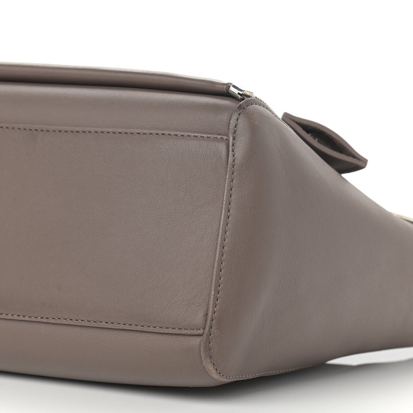 Silky Calf Small Willow Tote Taupe