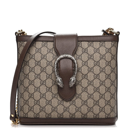 Gucci GG Supreme Monogram Medium Dionysus Bucket Bag Beige New Acero 1 of 7
