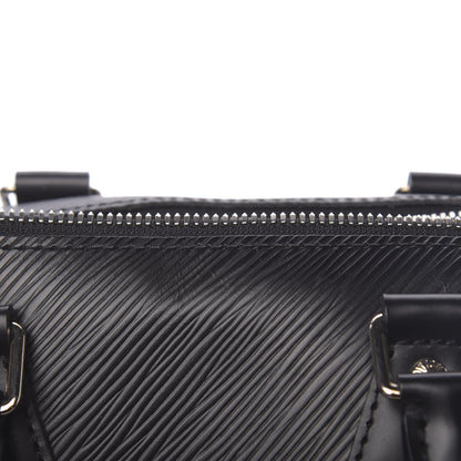 Louis Vuitton Epi Speedy Bandouliere 25 Black 8 of 13