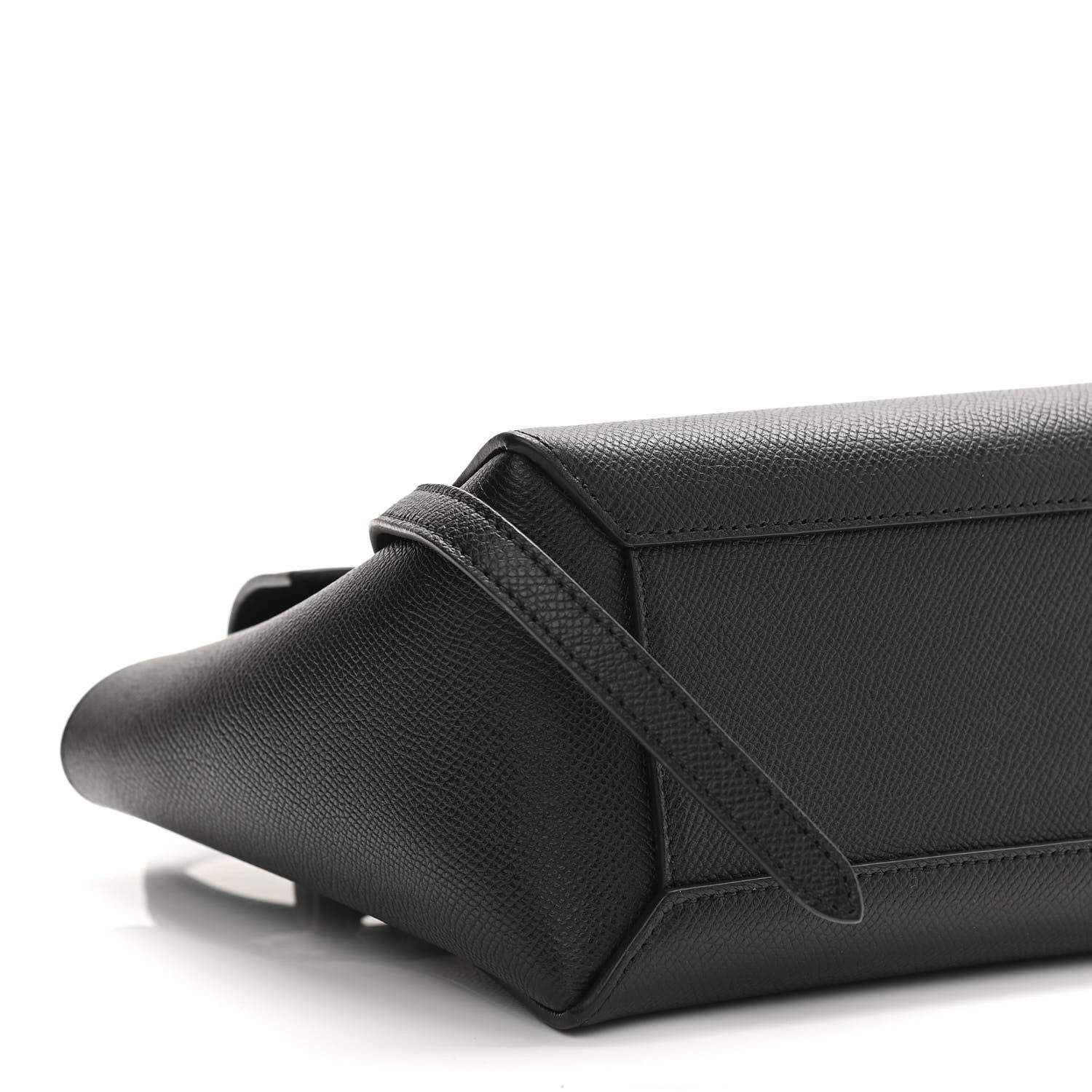 Celine Grained Calfskin Nano Belt Bag Black 8 of 9