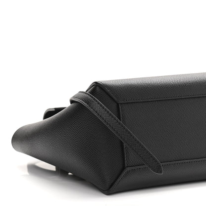Celine Grained Calfskin Nano Belt Bag Black 8 of 9
