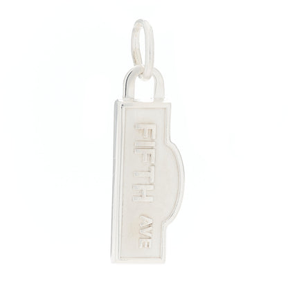 Tiffany Sterling Silver Fifth Avenue Charm 1 of 3