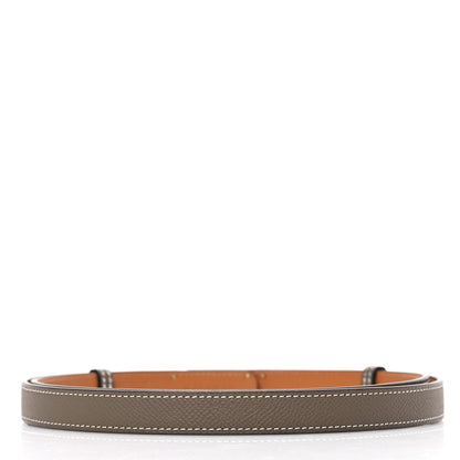 Hermes Epsom Kelly Belt Etoupe 2 of 3