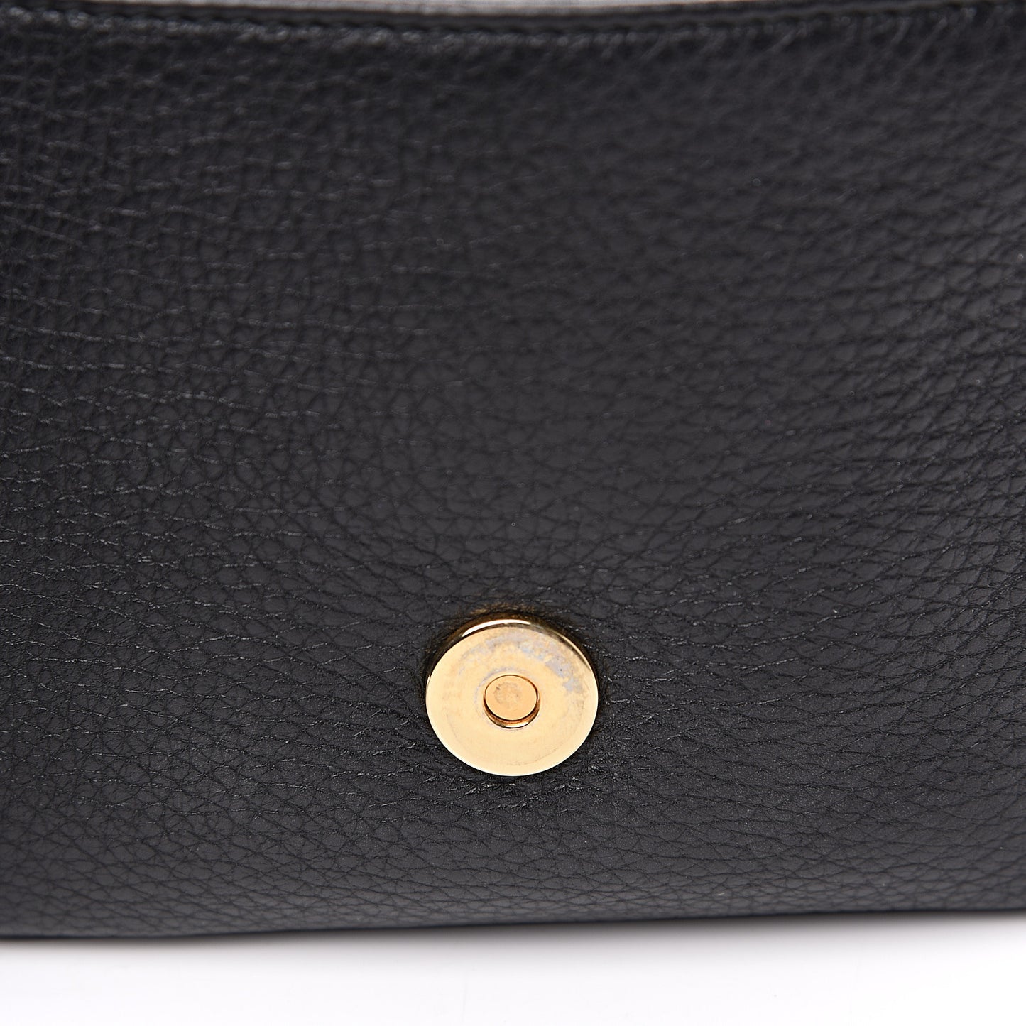 Pebbled Calfskin Small 1973 Chain Shoulder Bag Black