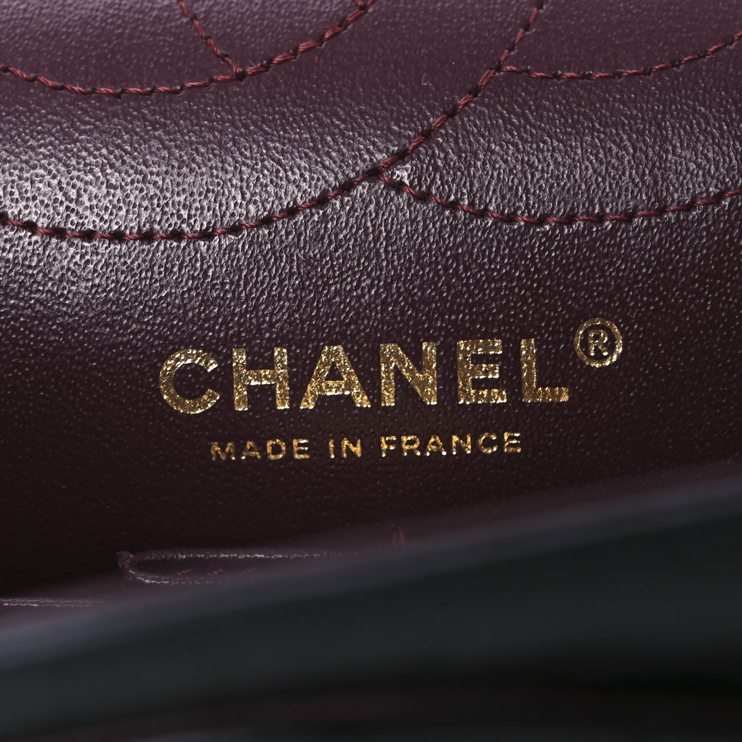 Aged Calfskin Chevron Quilted 2.55 Reissue 225 Flap Black
