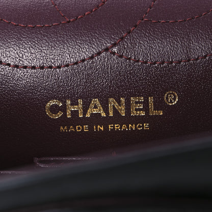 Chanel Aged Calfskin Chevron Quilted 2.55 Reissue 225 Flap Black 6 of 10