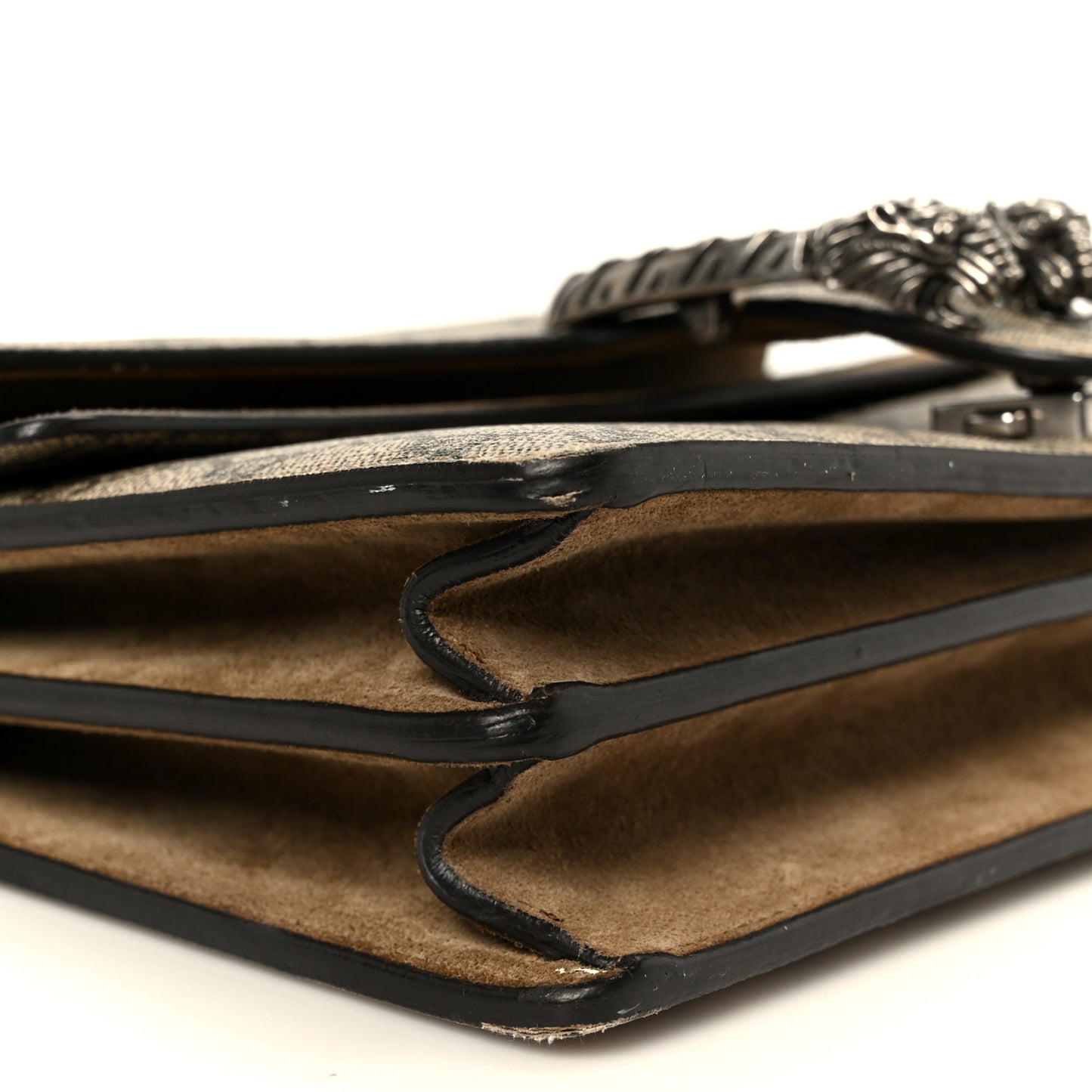 GG Supreme Monogram Small Dionysus Shoulder Bag Taupe